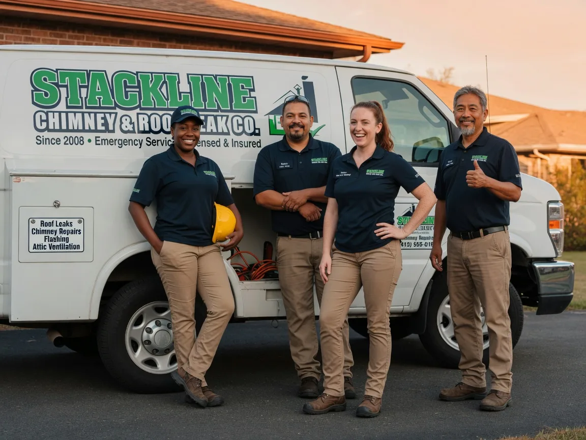 Chimney flashing repair company in Saint Bernice, IN